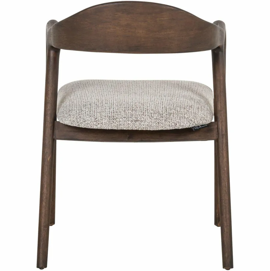 Richmond Interiors Eetkamerstoel Mihara mocca fancy Outlet