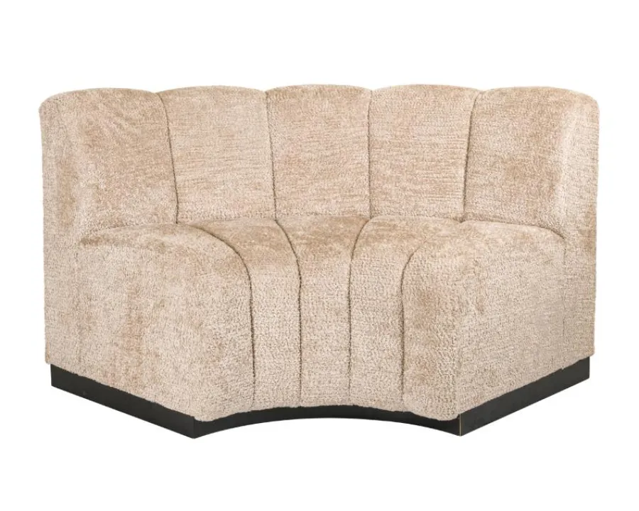 Richmond Interiors Eetkamerbank corner Hillpark lovely beige 170 cm Discount
