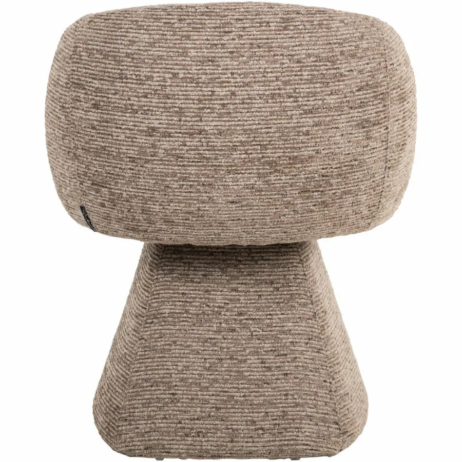 Richmond Interiors Eetkamerstoel Quiriro mocca linear swivel Best