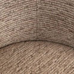 Richmond Interiors Eetkamerstoel Quiriro mocca linear swivel Best