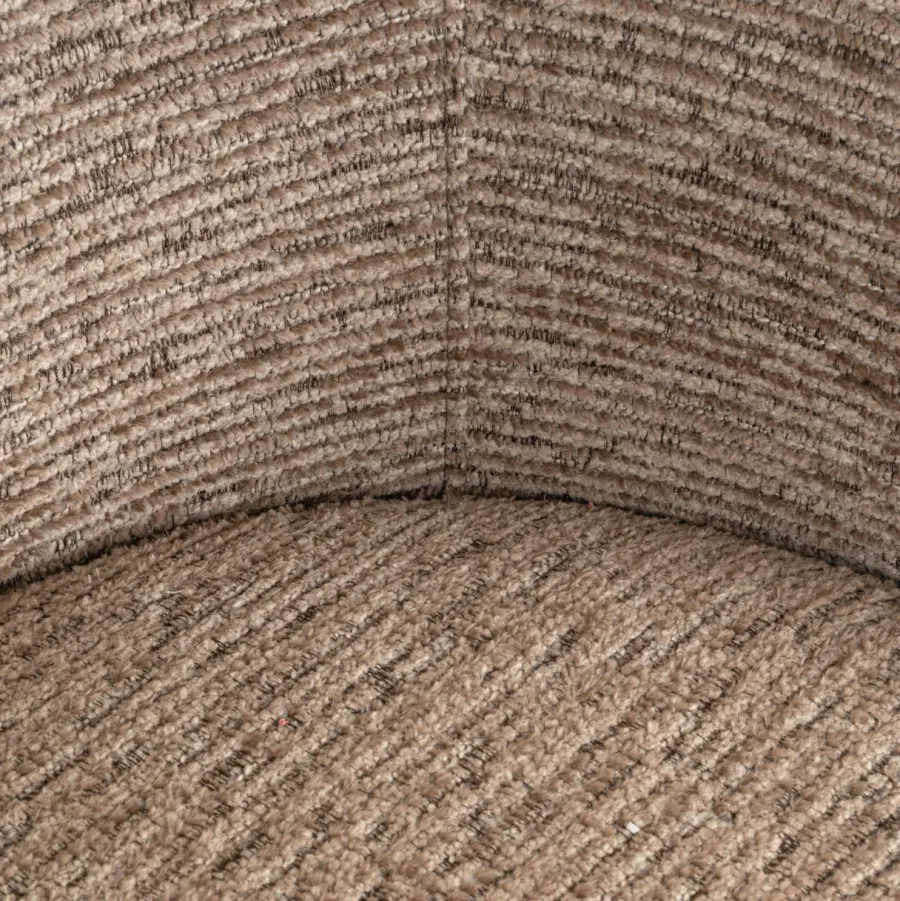 Richmond Interiors Eetkamerstoel Quiriro mocca linear swivel Best
