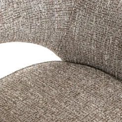 Richmond Interiors Eetkamerstoel Ginerva earth tweed swivel Online