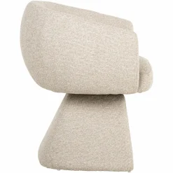 Richmond Interiors Eetkamerstoel Quiriro biscotti swivel Clearance