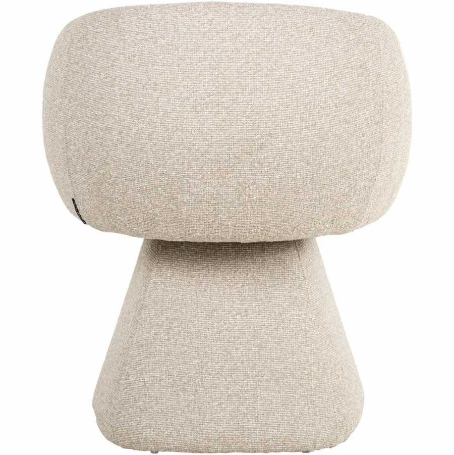 Richmond Interiors Eetkamerstoel Quiriro biscotti swivel Clearance