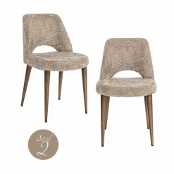 Richmond Interiors Eetkamerstoel Delphine lovely nature (Set van 2) Clearance