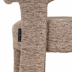 Richmond Interiors Eetkamerstoel Nerio mocca linear Best