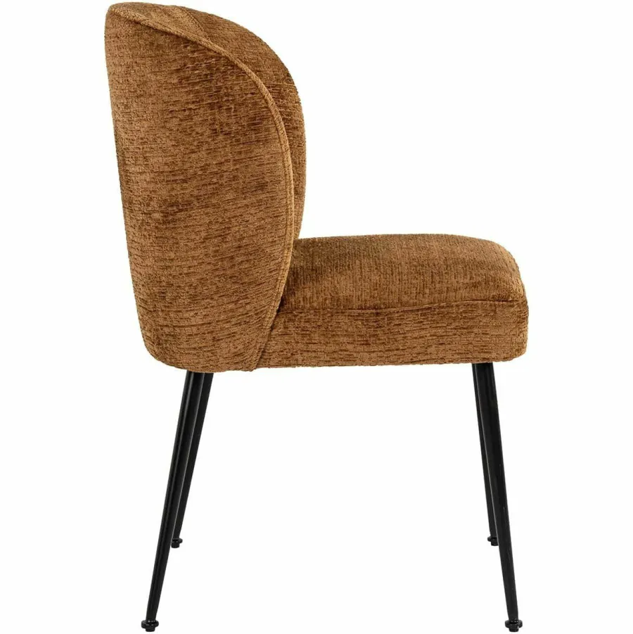 Richmond Interiors Eetkamerstoel Fallon cognac fusion Fusion cognac 28 Online