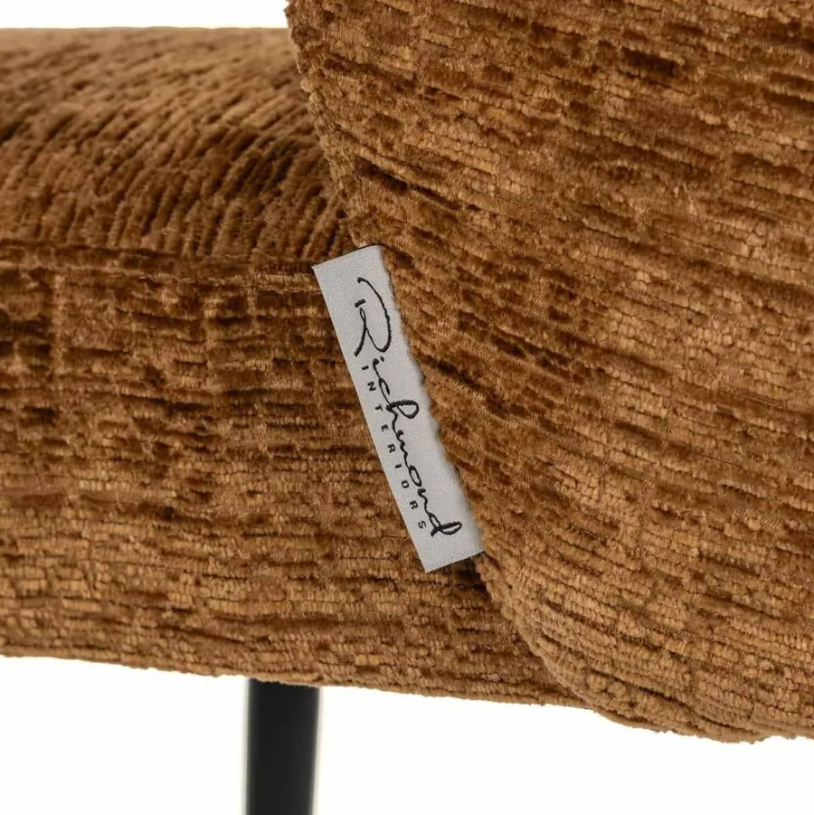 Richmond Interiors Eetkamerstoel Fallon cognac fusion Fusion cognac 28 Online
