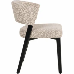 Richmond Interiors Eetkamerstoel Zeno beige leopard Clearance