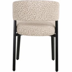 Richmond Interiors Eetkamerstoel Zeno beige leopard Clearance