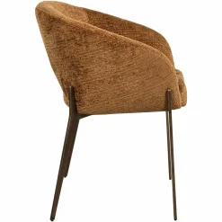 Richmond Interiors Eetkamerstoel Kenzi cognac fusion Fusion cognac 28 Best