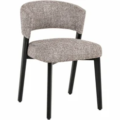 Richmond Interiors Eetkamerstoel Zeno earth tweed Online