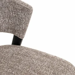 Richmond Interiors Eetkamerstoel Zeno earth tweed Online