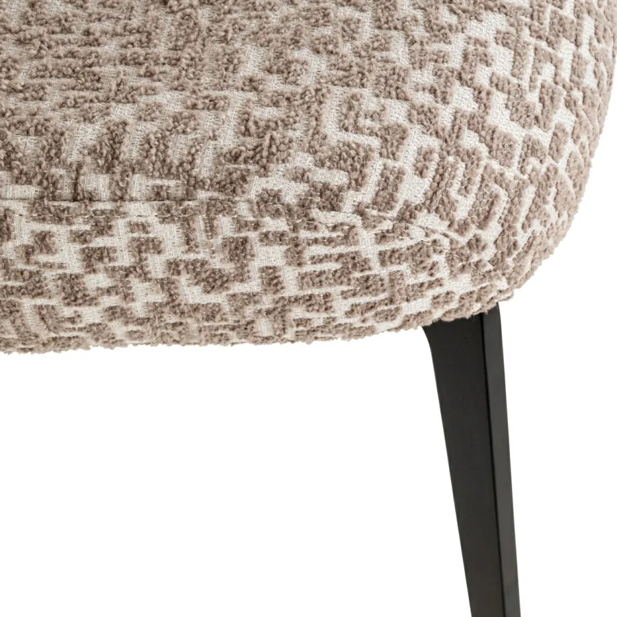 Richmond Interiors Eetkamerstoel Sergio natural geo Clearance