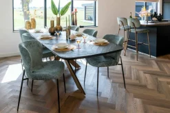 Richmond Interiors Eettafel Hayley 230 (Dark coffee) Hot