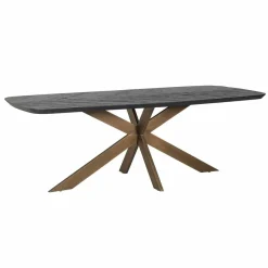 Richmond Interiors Eettafel Hayley 230 (Dark coffee) Hot