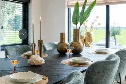 Richmond Interiors Eettafel Hayley 280 (Dark coffee) Outlet