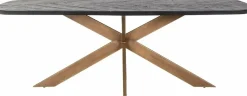 Richmond Interiors Eettafel Hayley 280 (Dark coffee) Outlet