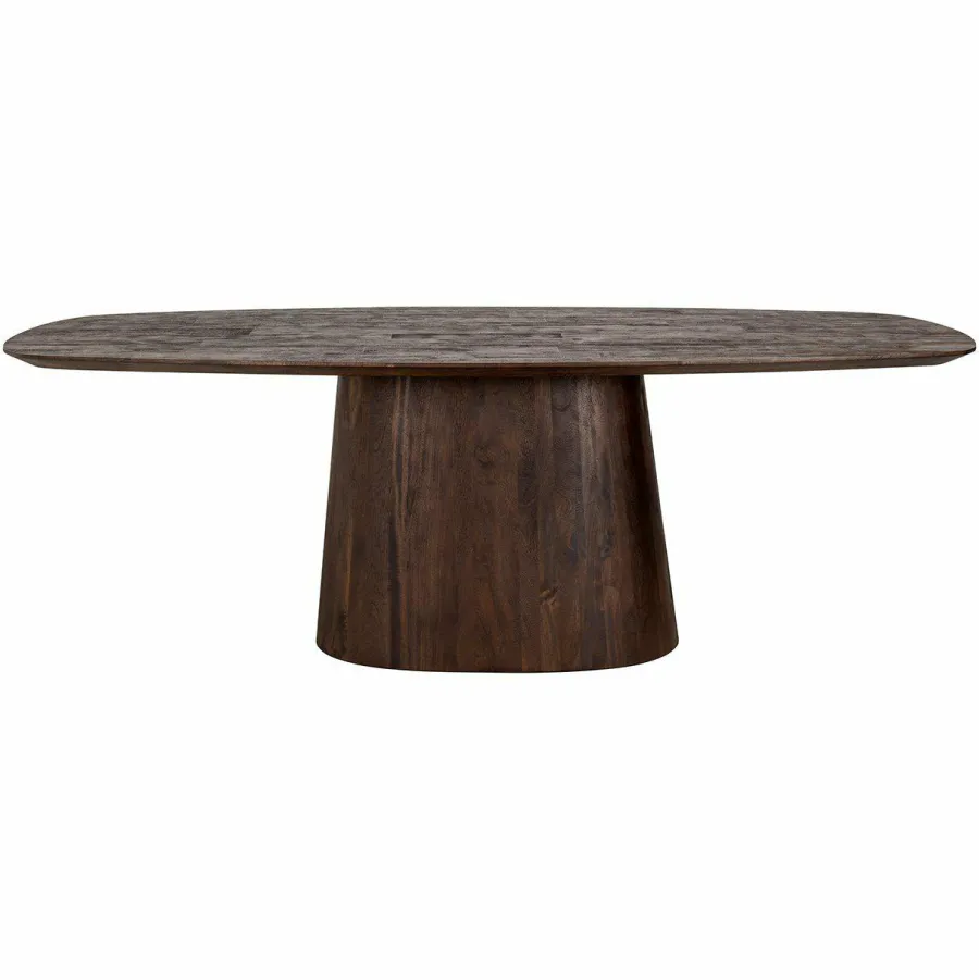 Richmond Interiors Eettafel Alix Deens ovaal 230 donkerbruin Clearance