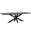 Richmond Interiors Eettafel Bonvoy Zwart 235 Zwart Outlet