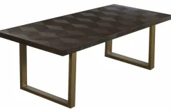 Richmond Interiors Eettafel Luxor diamant 230 bruin Online