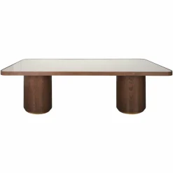 Richmond Interiors Eettafel Willox brown 235 including glass Best