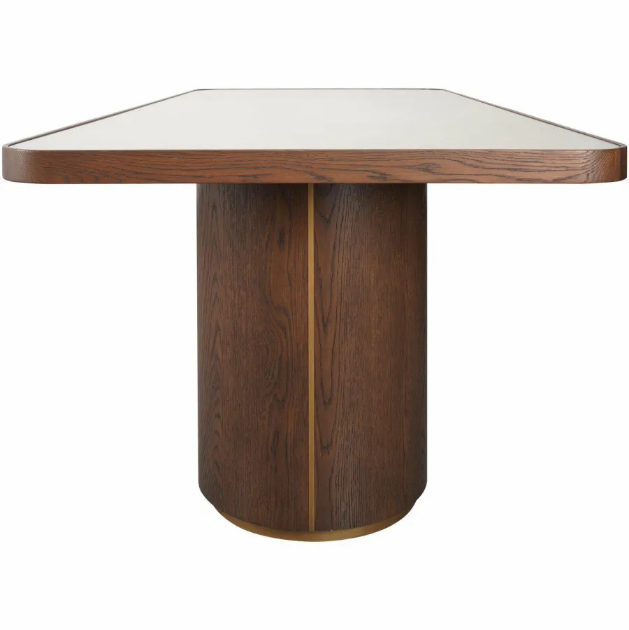 Richmond Interiors Eettafel Willox brown 235 including glass Best