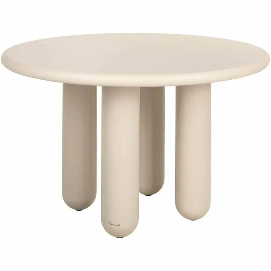Richmond Interiors Eettafel Calma 120Ø Beige