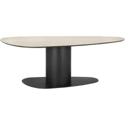 Richmond Interiors Eettafel Ritz pebble 220 Beige Hot