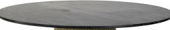 Richmond Interiors Eettafel Ironville Ø140 (Black/gold) New
