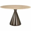 Richmond Interiors Eettafel Montgommery 130Ø Beige Sale