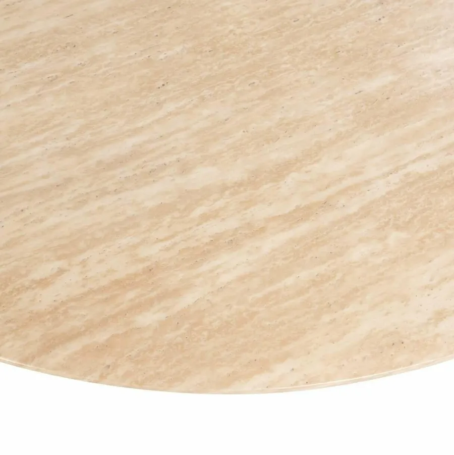 Richmond Interiors Eettafel Montgommery 130Ø Beige Sale