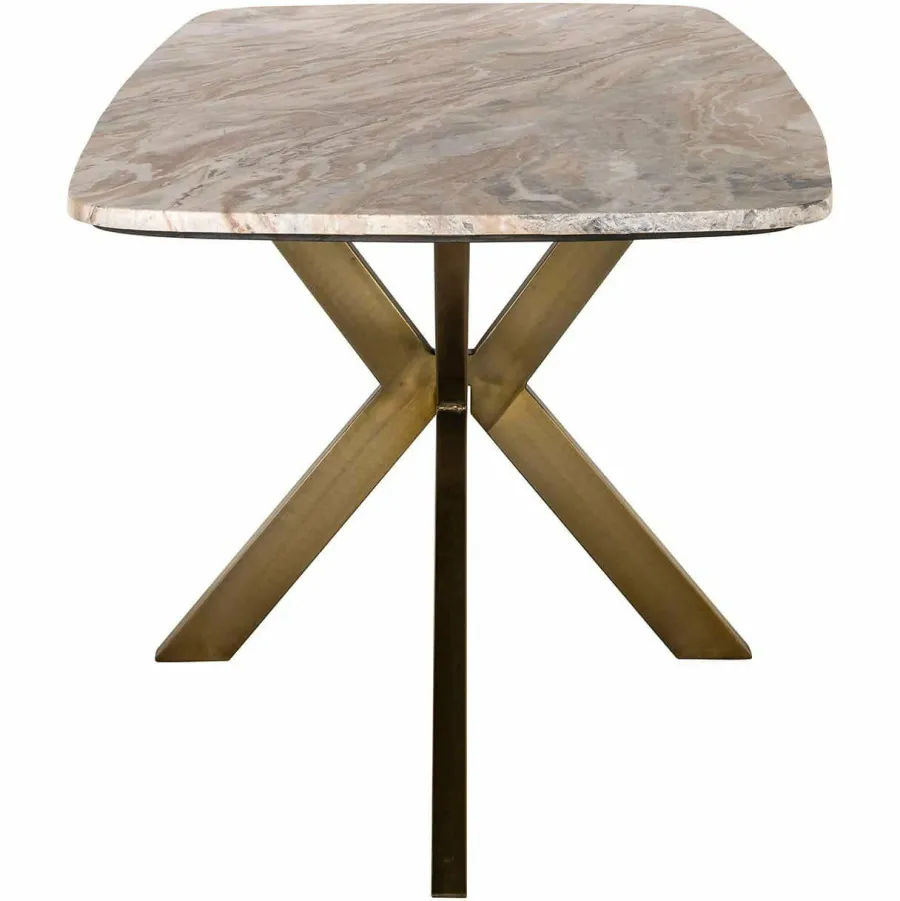Richmond Interiors Eettafel Bottega 190 deens ovaal wit Clearance