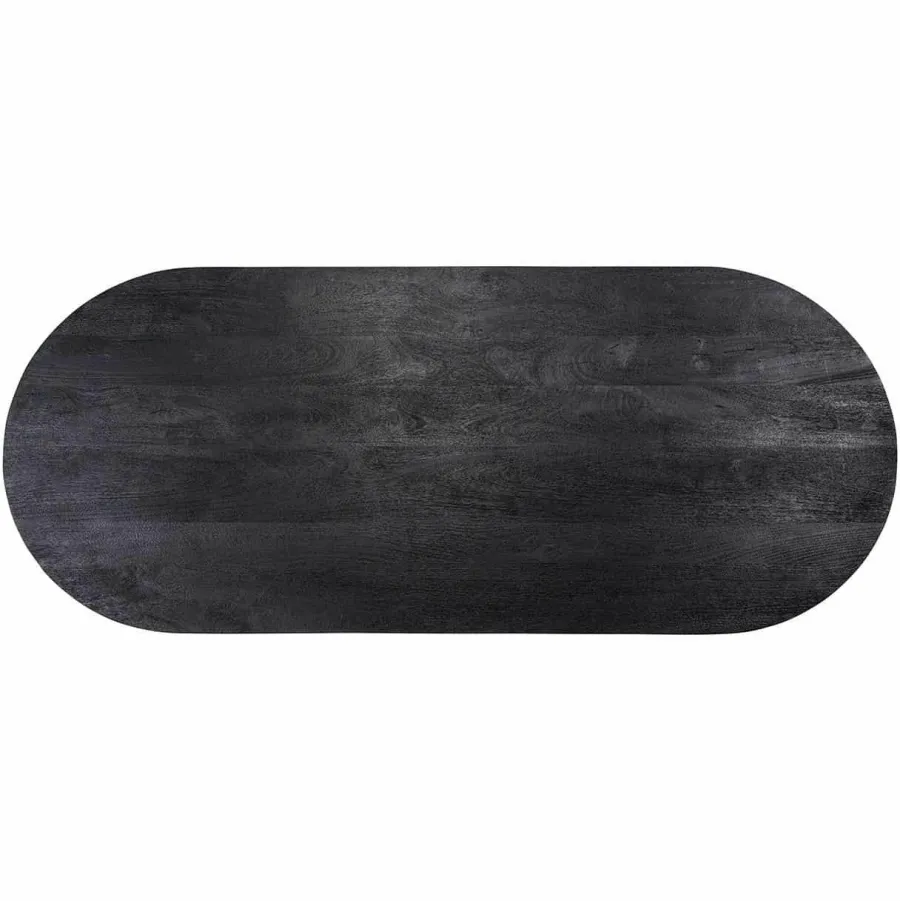 Richmond Interiors Eettafel Hudson 235 cm zwart Sale