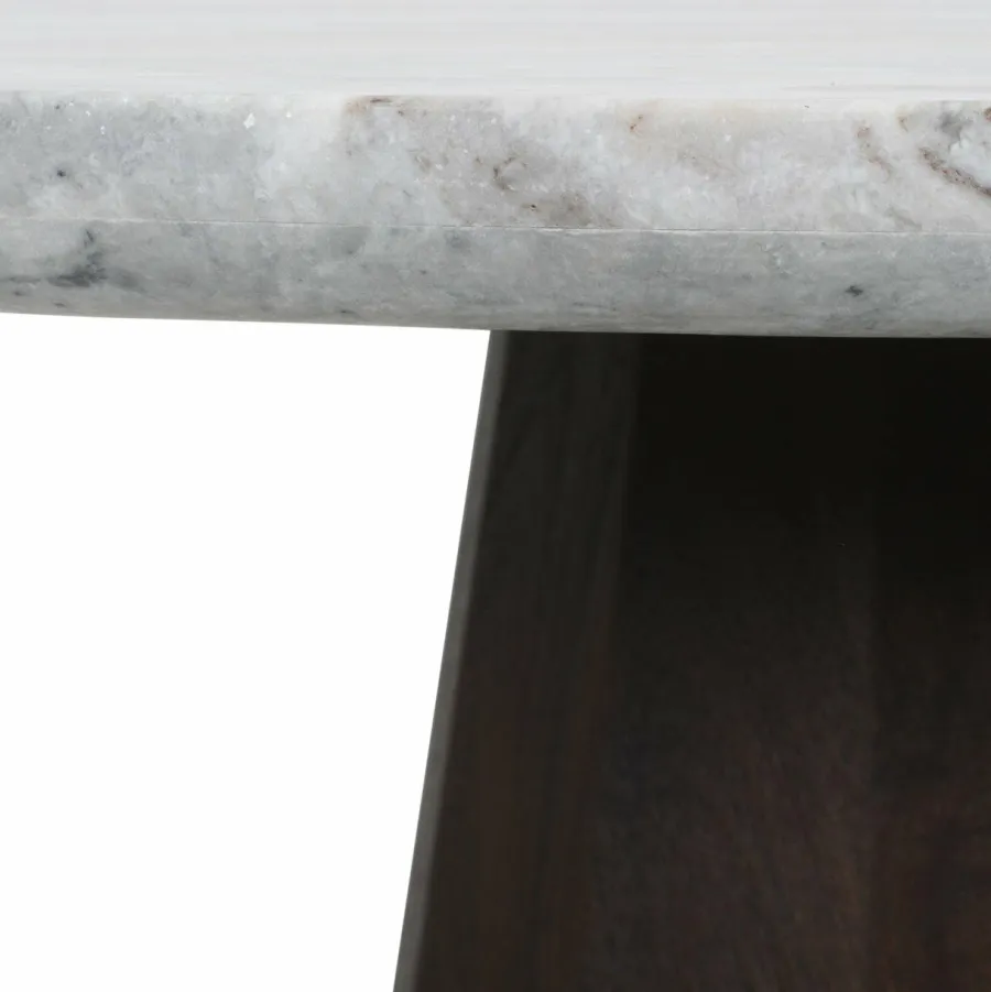 Richmond Interiors Eettafel Oberoy Blush beige 130Ø Discount