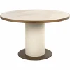 Richmond Interiors Eettafel Tivoli white 130Ø New