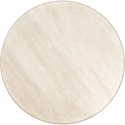 Richmond Interiors Eettafel Tivoli white 130Ø New