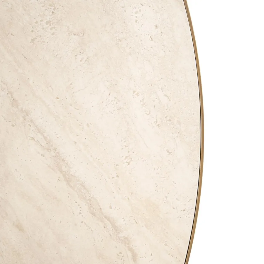 Richmond Interiors Eettafel Tivoli white 130Ø New