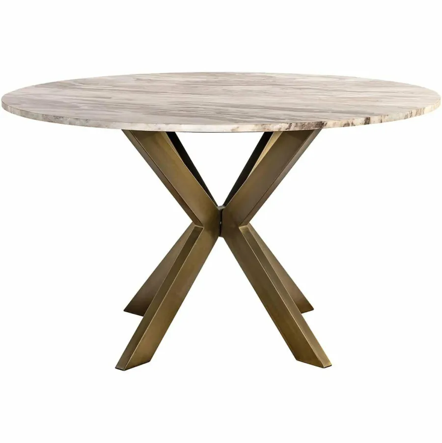 Richmond Interiors Eettafel Bottega 140Ø wit Sale