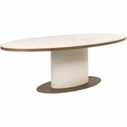 Richmond Interiors Eettafel Tivoli white oval 230