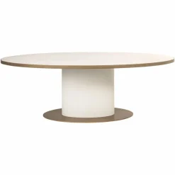 Richmond Interiors Eettafel Tivoli white oval 230