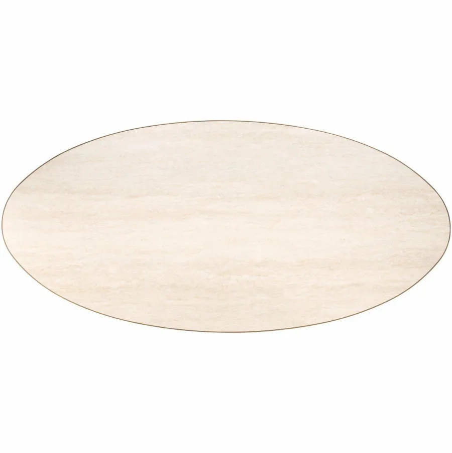 Richmond Interiors Eettafel Tivoli white oval 230