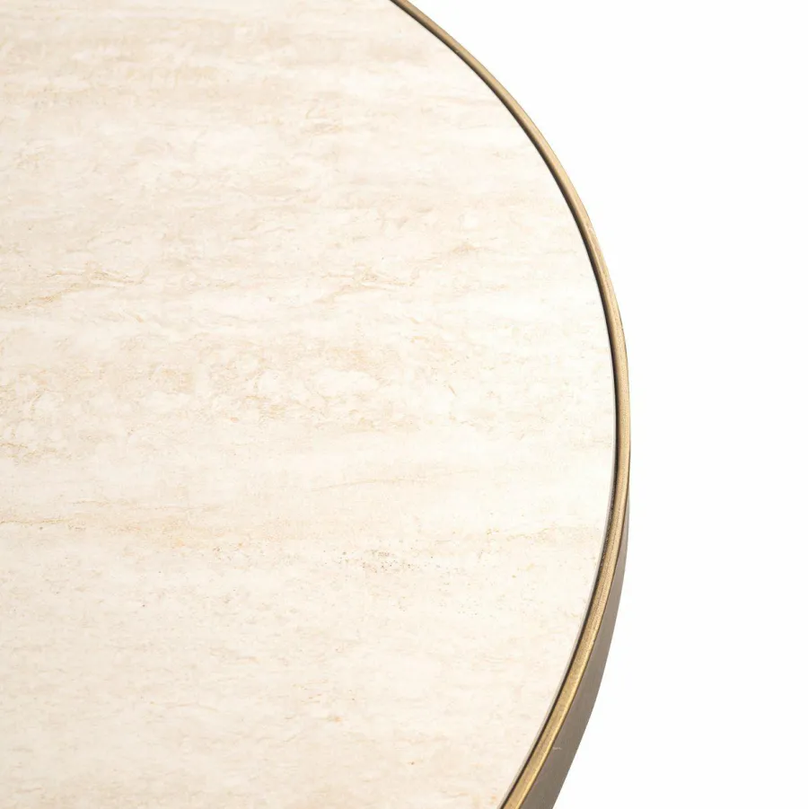 Richmond Interiors Eettafel Tivoli white oval 230