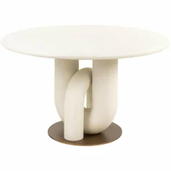 Richmond Interiors Eettafel Winslow white 135Ø Clearance