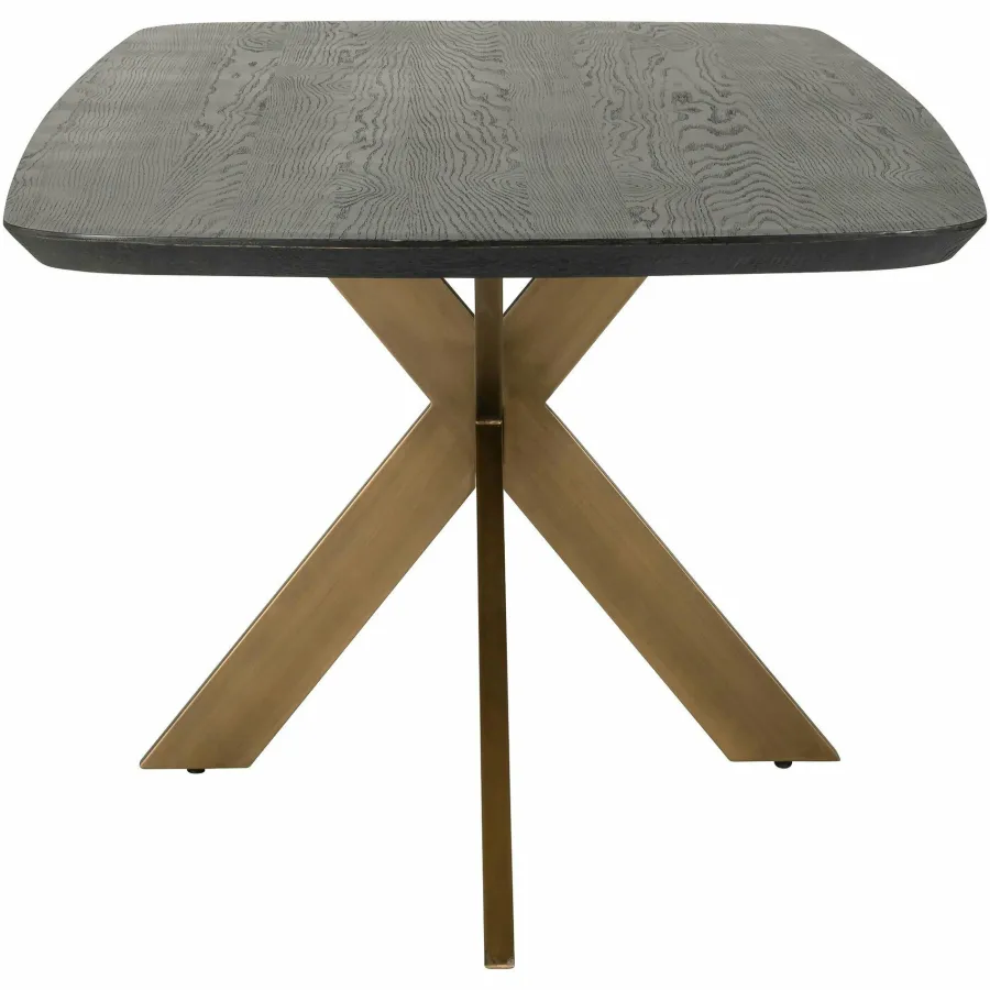 Richmond Interiors Eettafel Cambon 280 deens ovaal (Dark coffee) New