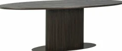 Richmond Interiors Eettafel Luxor ovaal 235 (Brown) Best