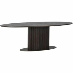 Richmond Interiors Eettafel Luxor ovaal 235 (Brown) Best