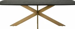 Richmond Interiors Eettafel Cambon 235 deens ovaal (Dark coffee)