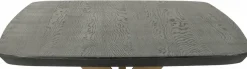 Richmond Interiors Eettafel Cambon 235 deens ovaal (Dark coffee)