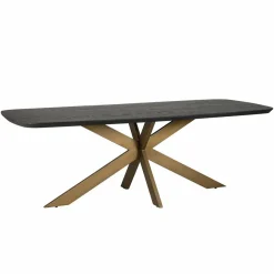 Richmond Interiors Eettafel Cambon 235 deens ovaal (Dark coffee)